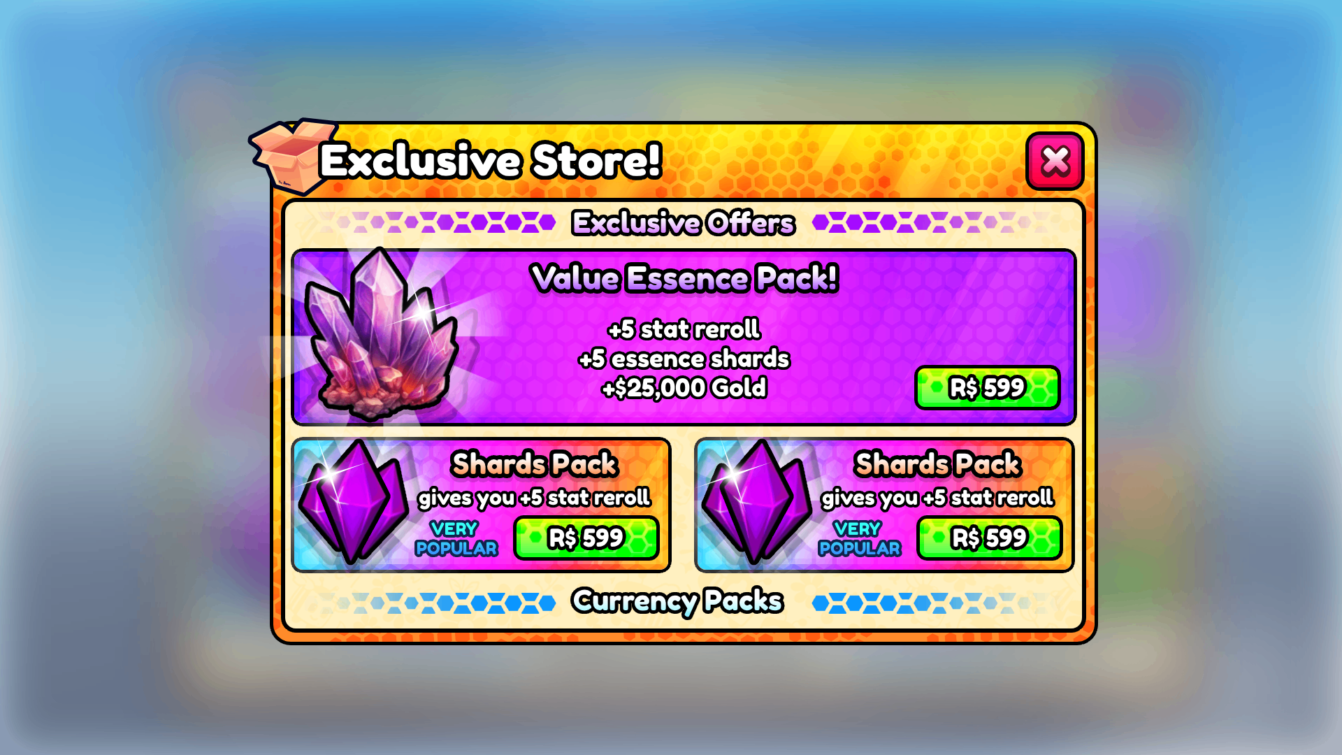 Bee Styled Shop interface