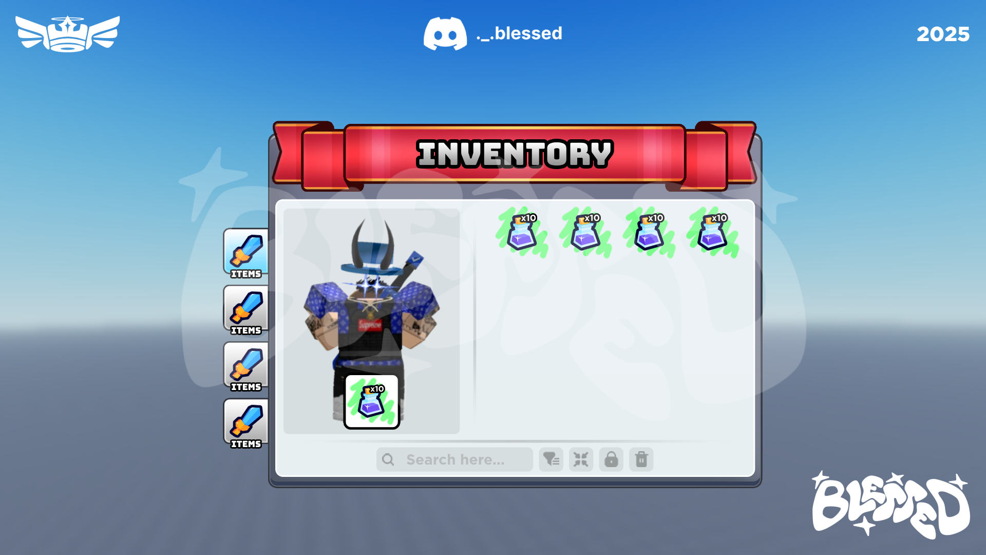 Inventory interface